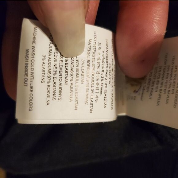 MICHAEL Kors black ⚫ velour hoodie sz med - Picture 9 of 9